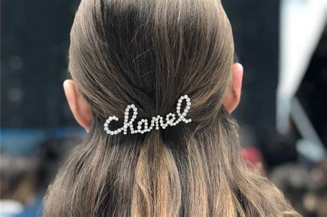 chanel hair clips price|Chanel hair extensions.